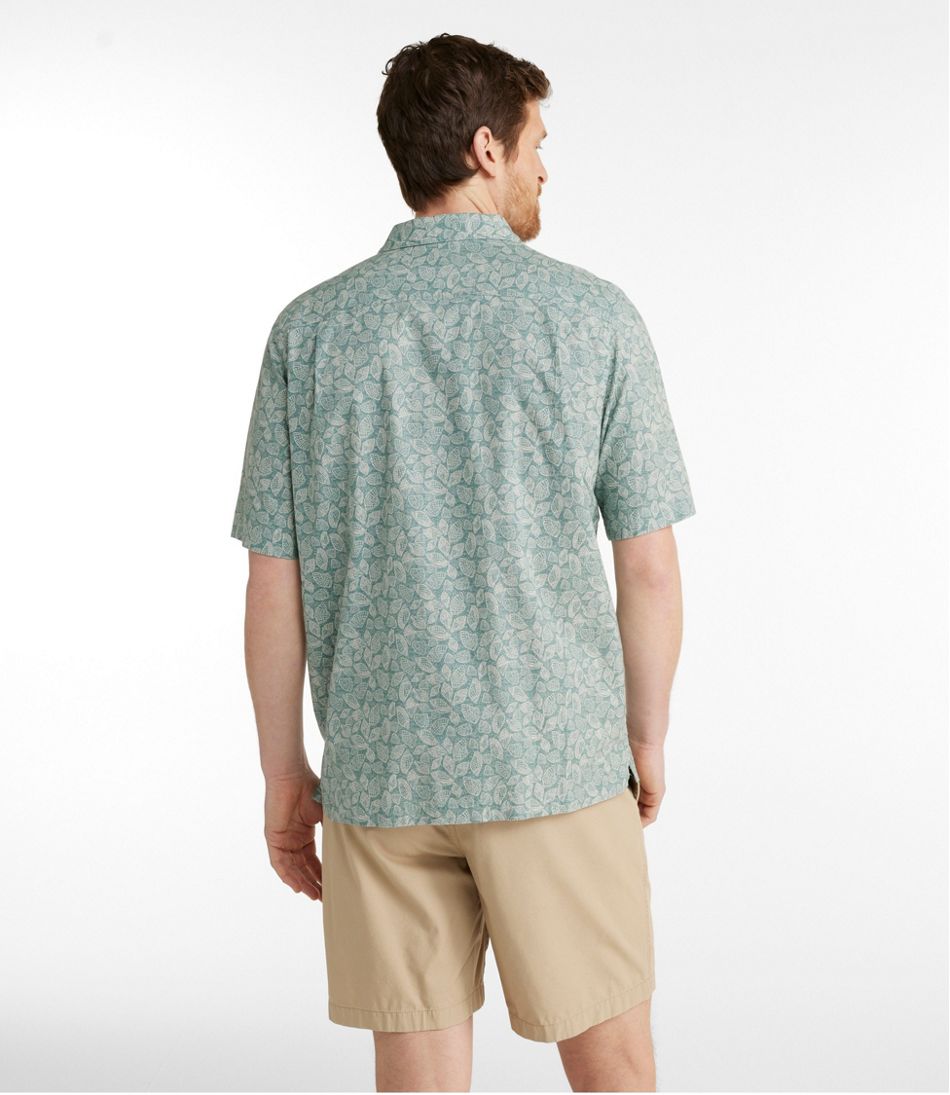 L.L.Bean New | Men's Tropics Shirt, Short-Sleeve Print