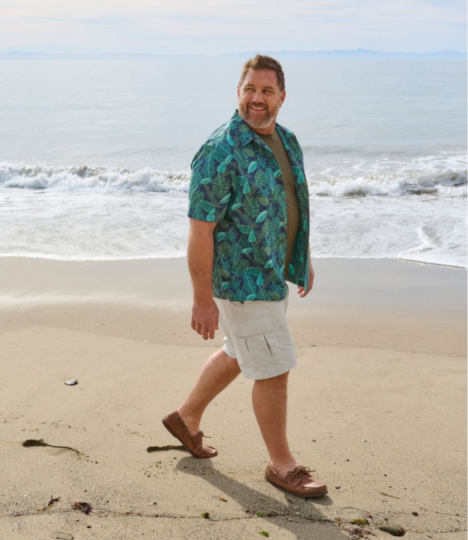 L.L.Bean New | Men's Tropics Shirt, Short-Sleeve Print