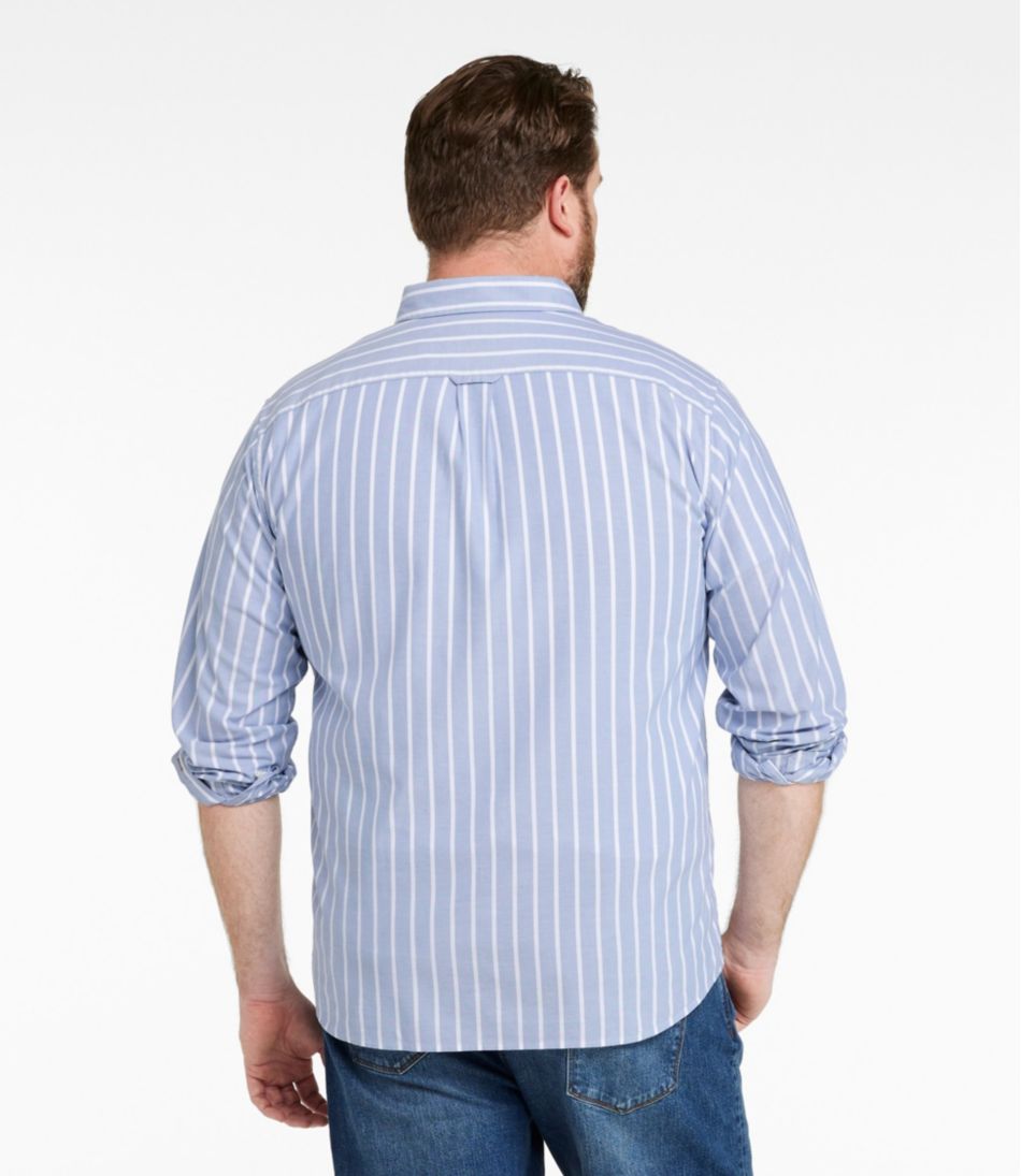L.L.Bean Discount | Men's Signature Premium Pima Cotton Oxford Shirt, Long-Sleeve
