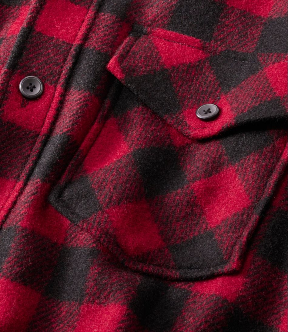 L.L.Bean New | Men's Maine Guide Shirt with PrimaLoft