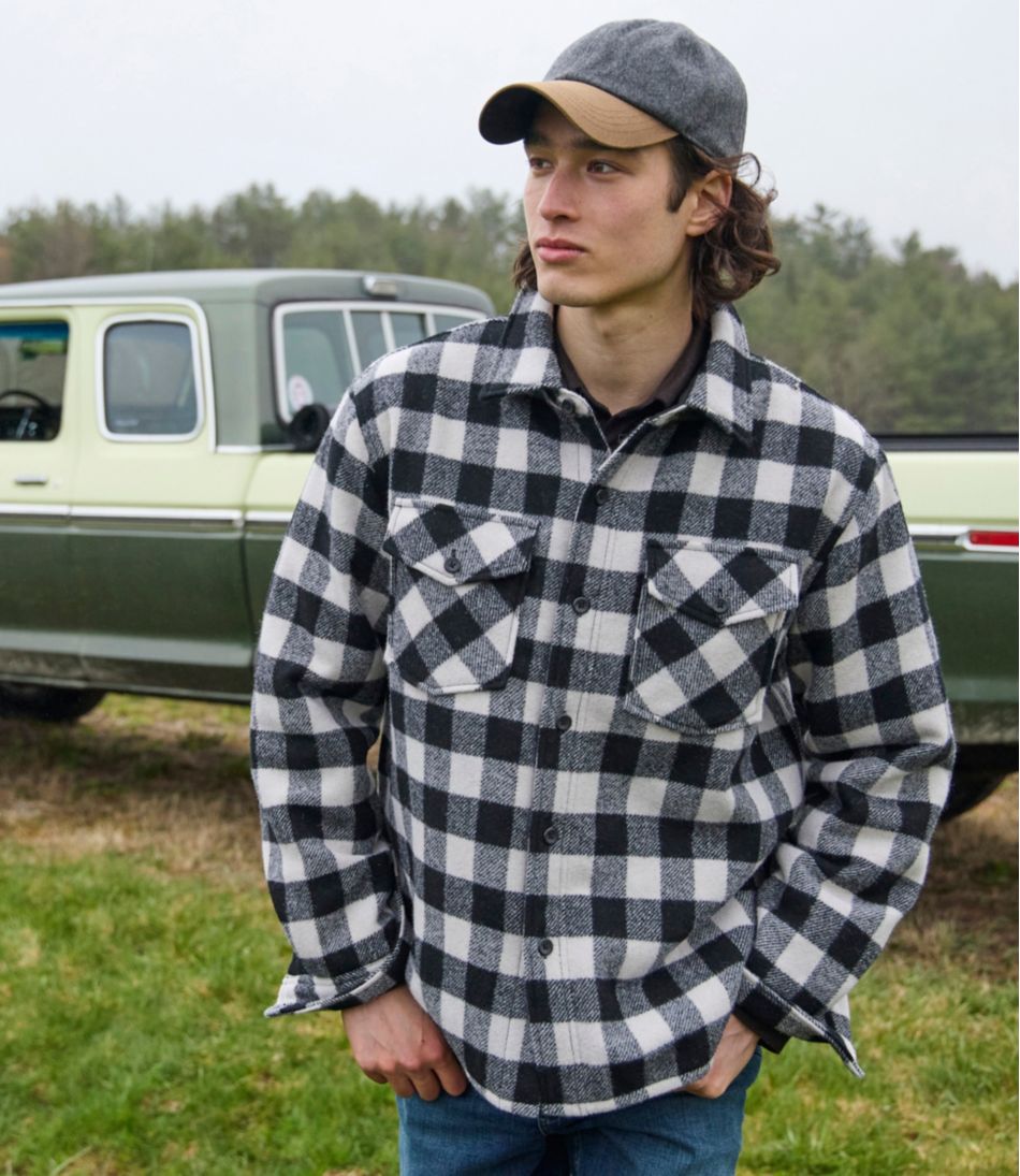 L.L.Bean New | Men's Maine Guide Shirt with PrimaLoft