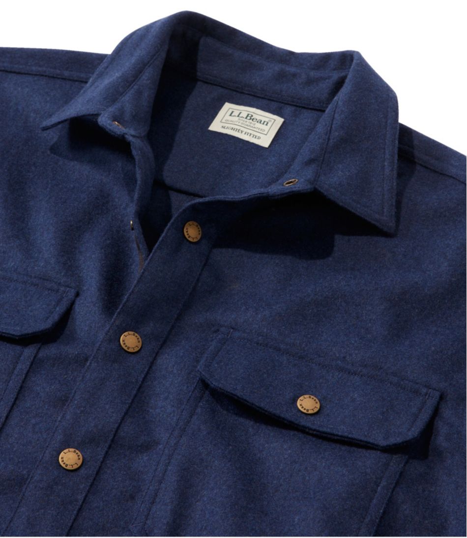 L.L.Bean US | Men's Maine Guide Wool Field Shirt