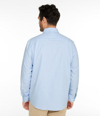 L.L.Bean New | Men's Comfort Stretch Oxford Shirt, Traditional Untucked Fit, Stripe