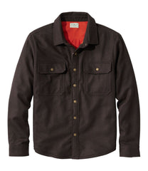 L.L.Bean Online | Men's Maine Guide Lightweight Lined Wool Field Shirt