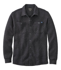 L.L.Bean Outlet | Men's Quilted Sweatshirts, Snap Overshirt