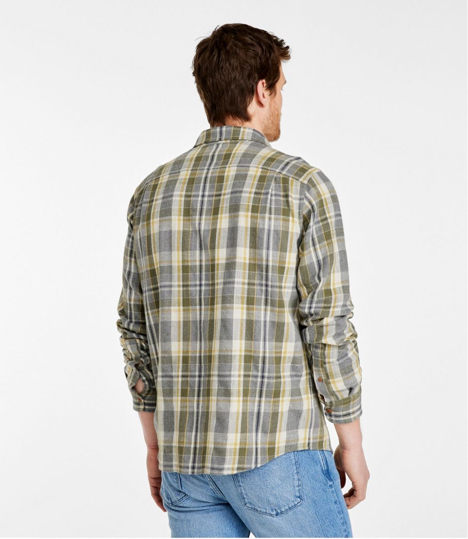 L.L.Bean For Sale | Men's Signature Heritage Textured Flannel Shirt