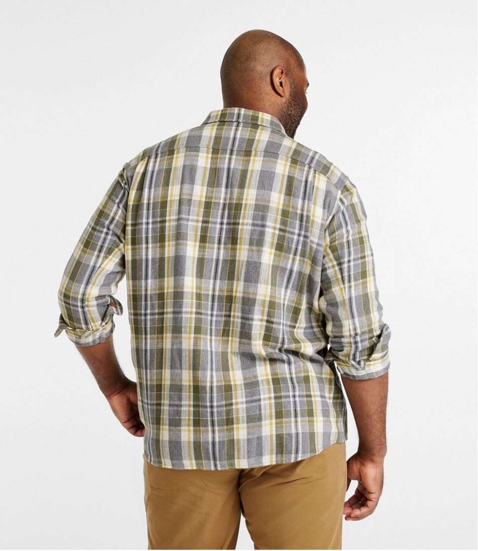 L.L.Bean For Sale | Men's Signature Heritage Textured Flannel Shirt