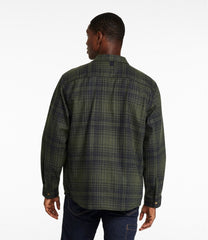 L.L.Bean New | Men's Maine Guide Lightweight Wool Field Shirt, Plaid