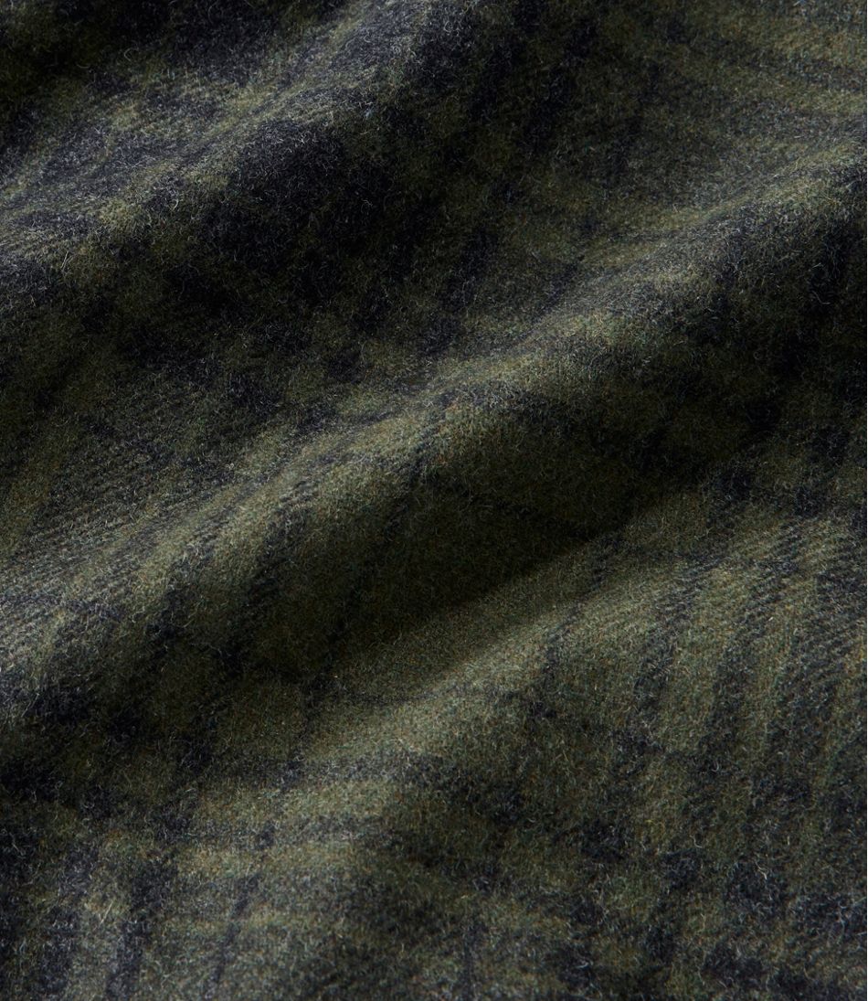 L.L.Bean New | Men's Maine Guide Lightweight Wool Field Shirt, Plaid
