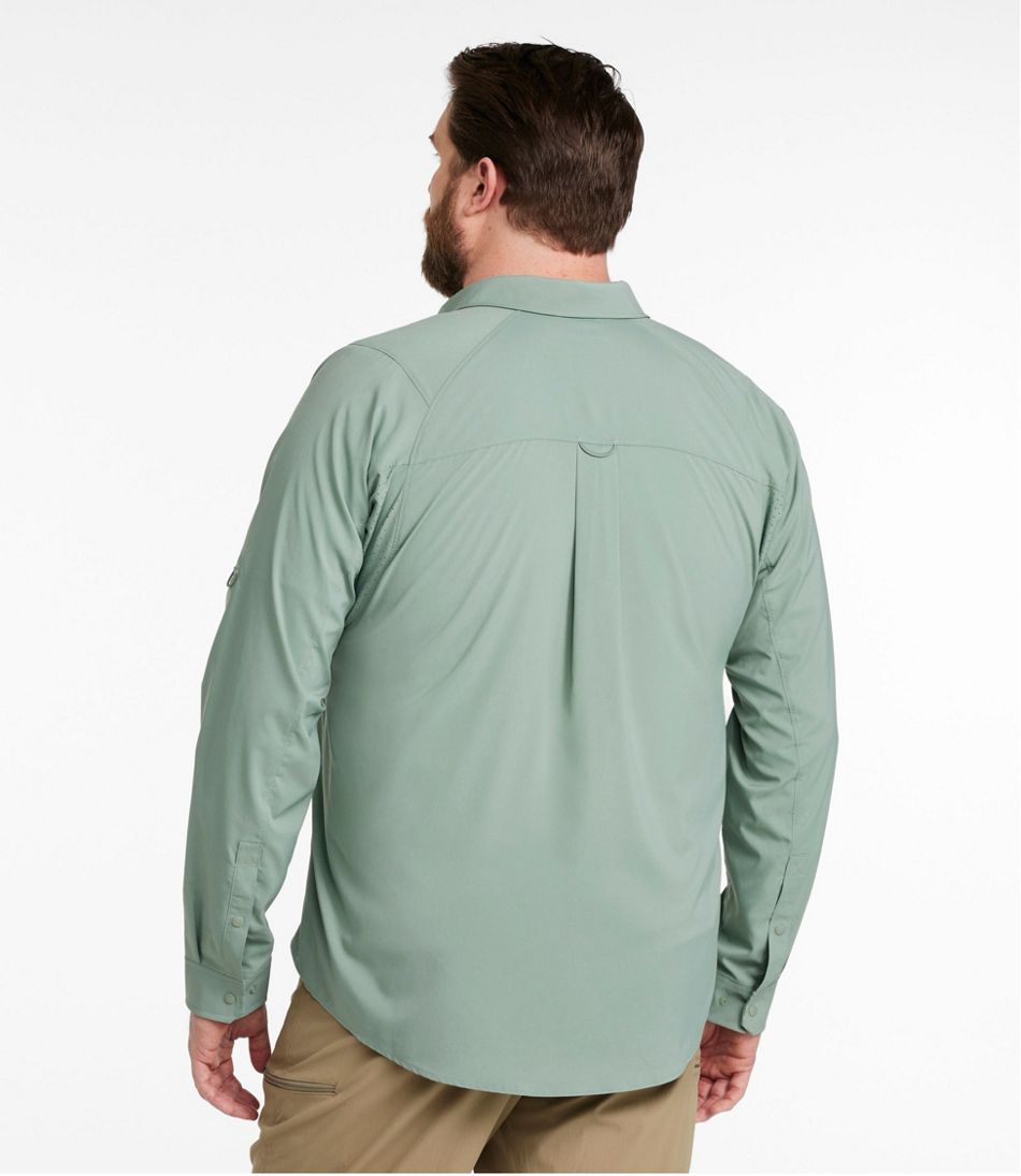 L.L.Bean Discount | Men's Tropicwear CoolPro Fishing Shirt, Long-Sleeve