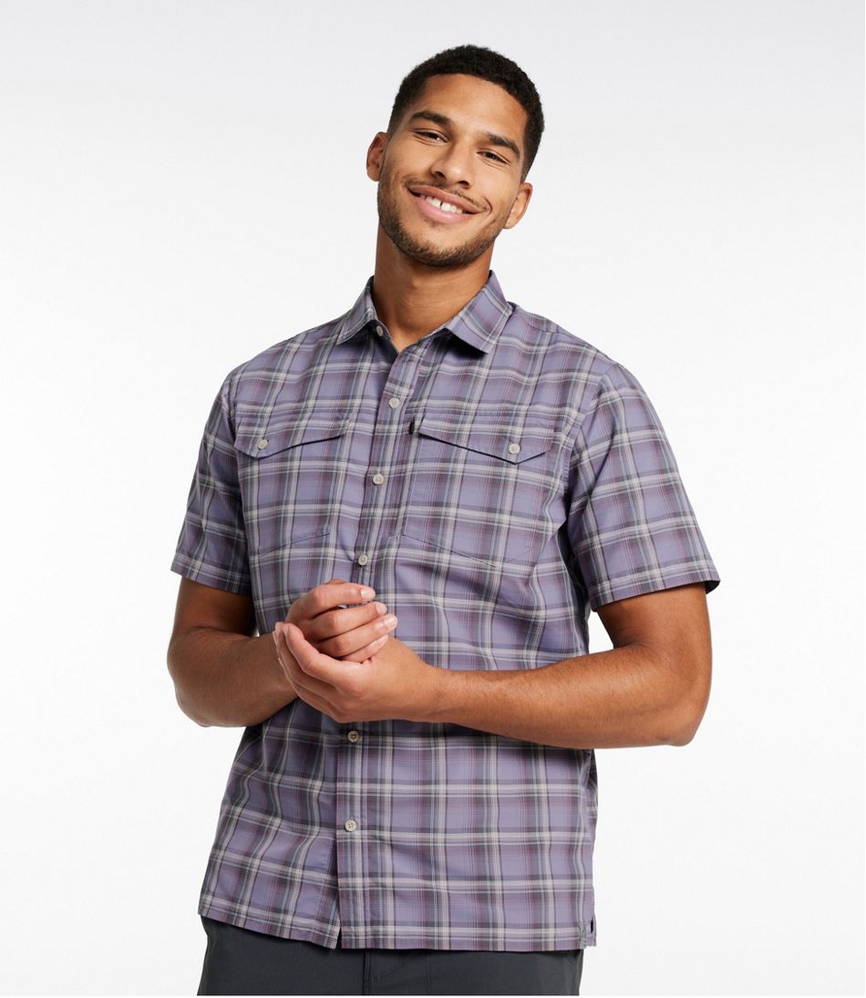 L.L.Bean Outlet | Men's SunSmart® Cool Weave Shirt Short-Sleeve