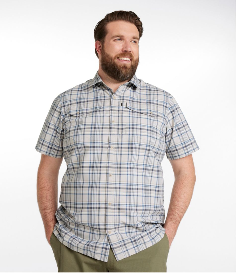 L.L.Bean Outlet | Men's SunSmart® Cool Weave Shirt Short-Sleeve