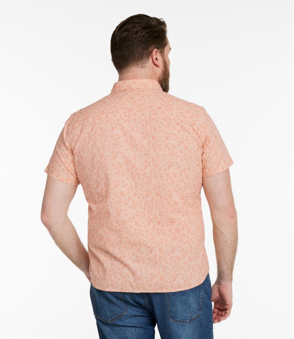 L.L.Bean Discount | Men's Signature Vacationland Shirt, Short-Sleeve, Slim Fit