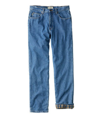 L.L.Bean Sale | Men's Double L® Jeans, Classic Fit, Flannel-Lined