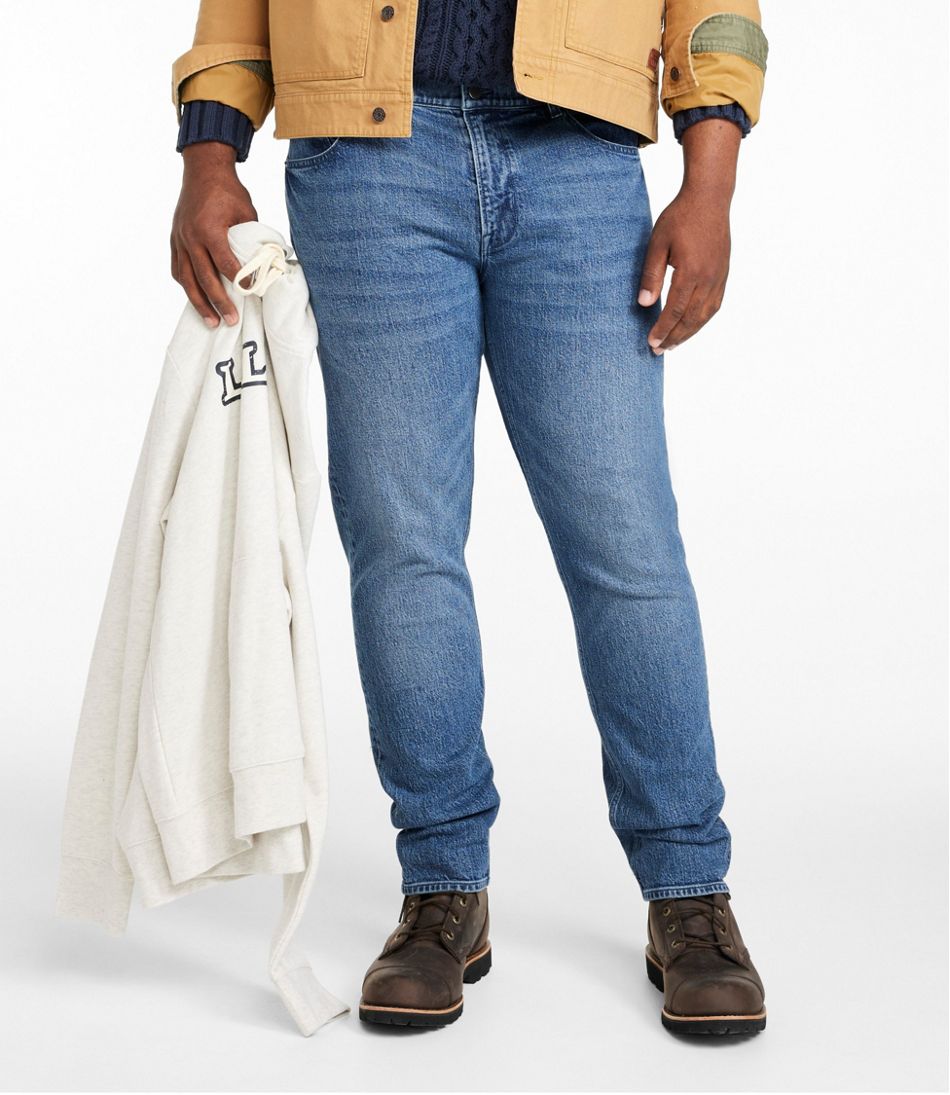 L.L.Bean On Sale | Men's Signature Heritage Denim, Classic Fit, Tapered Leg