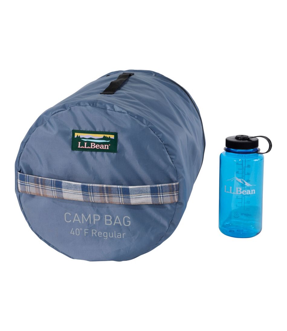 L.L.Bean Online | Flannel Lined Camp Sleeping Bag, 40°