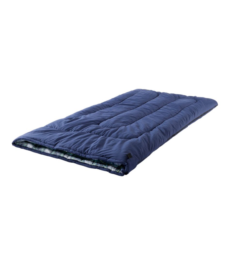 L.L.Bean Online | Flannel Lined Camp Sleeping Bag, 40°