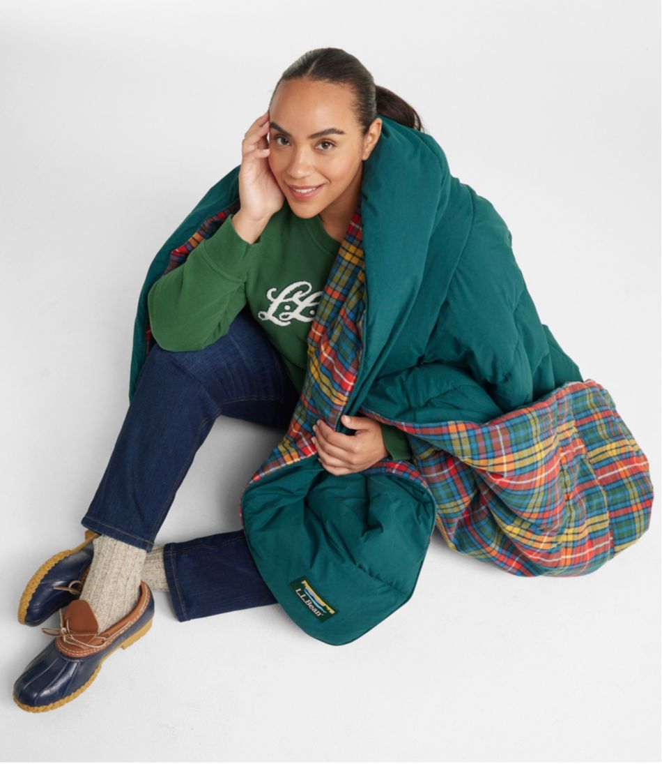 L.L.Bean US | Flannel Camp Blanket, Extra-Large