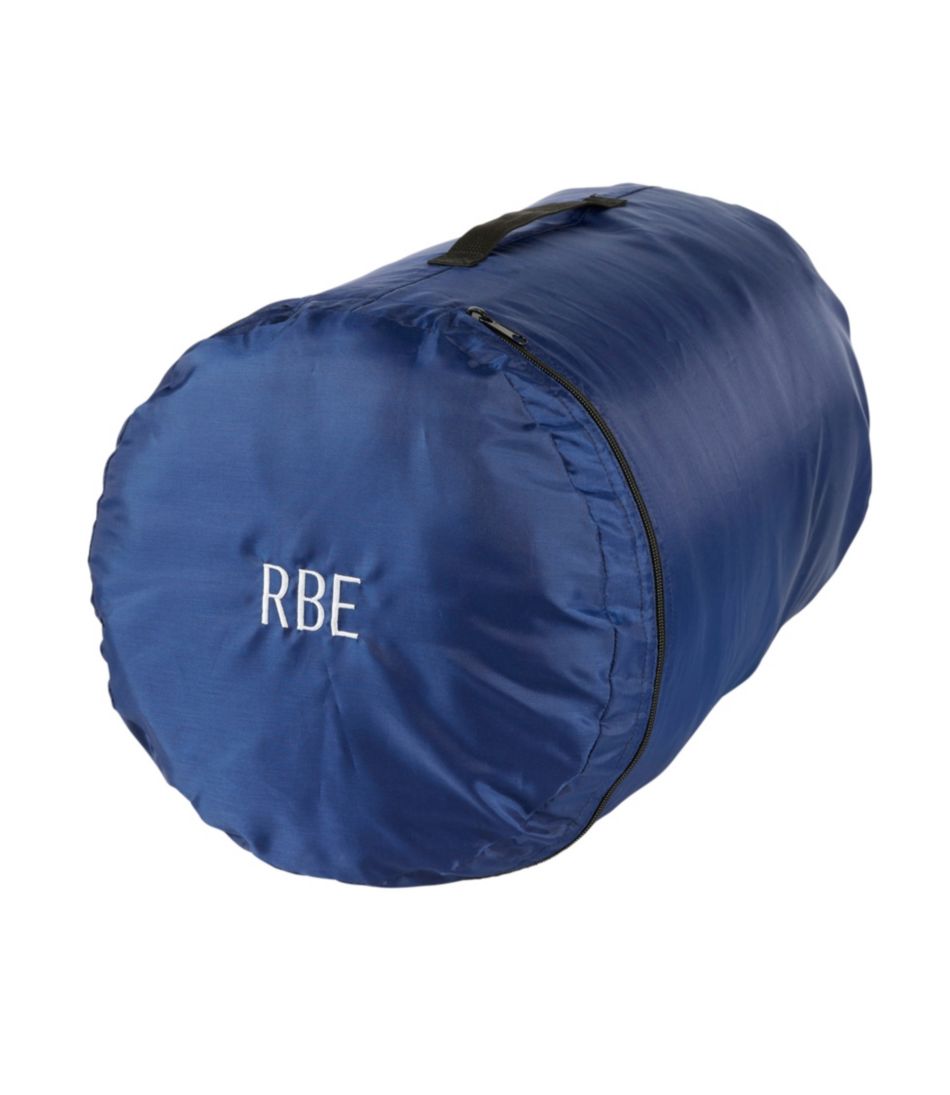 L.L.Bean | Adults' Flannel Lined Camp Sleeping Bag, 20°