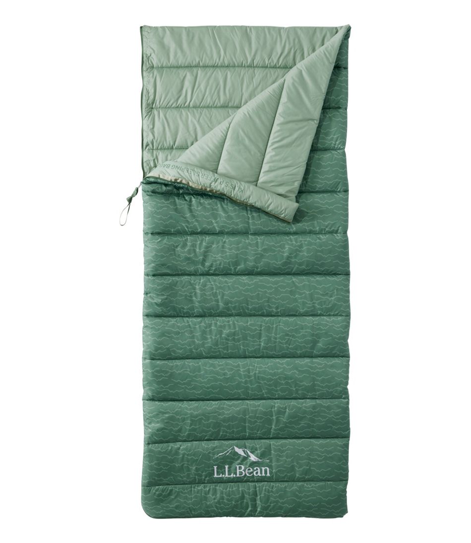 L.L.Bean Sale | Kids' Puffer Sleeping Bag, 40° Print