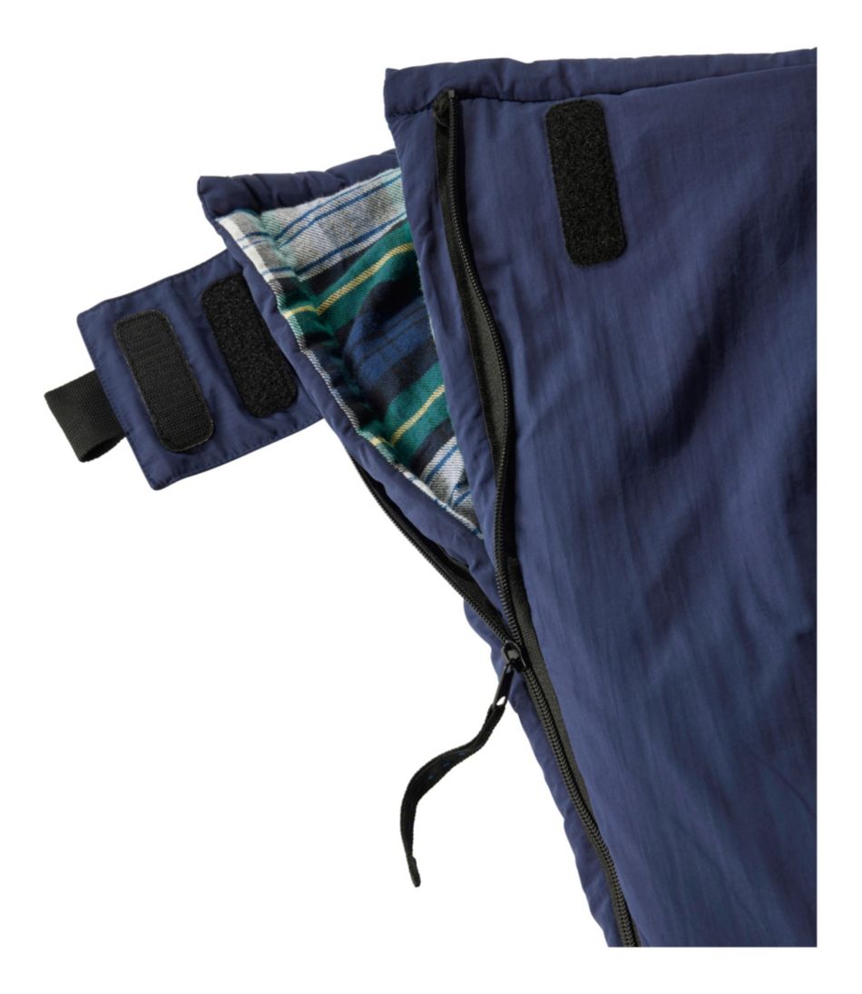L.L.Bean New | Flannel Lined Camp Sleeping Bag, 0°