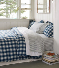 L.L.Bean Discount | Ultrasoft Comfort Flannel Sheet Set, Stripe