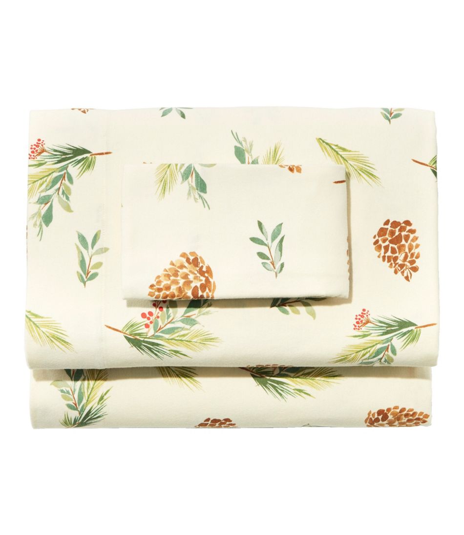 L.L.Bean New | Evergreen Flannel Sheet Collection