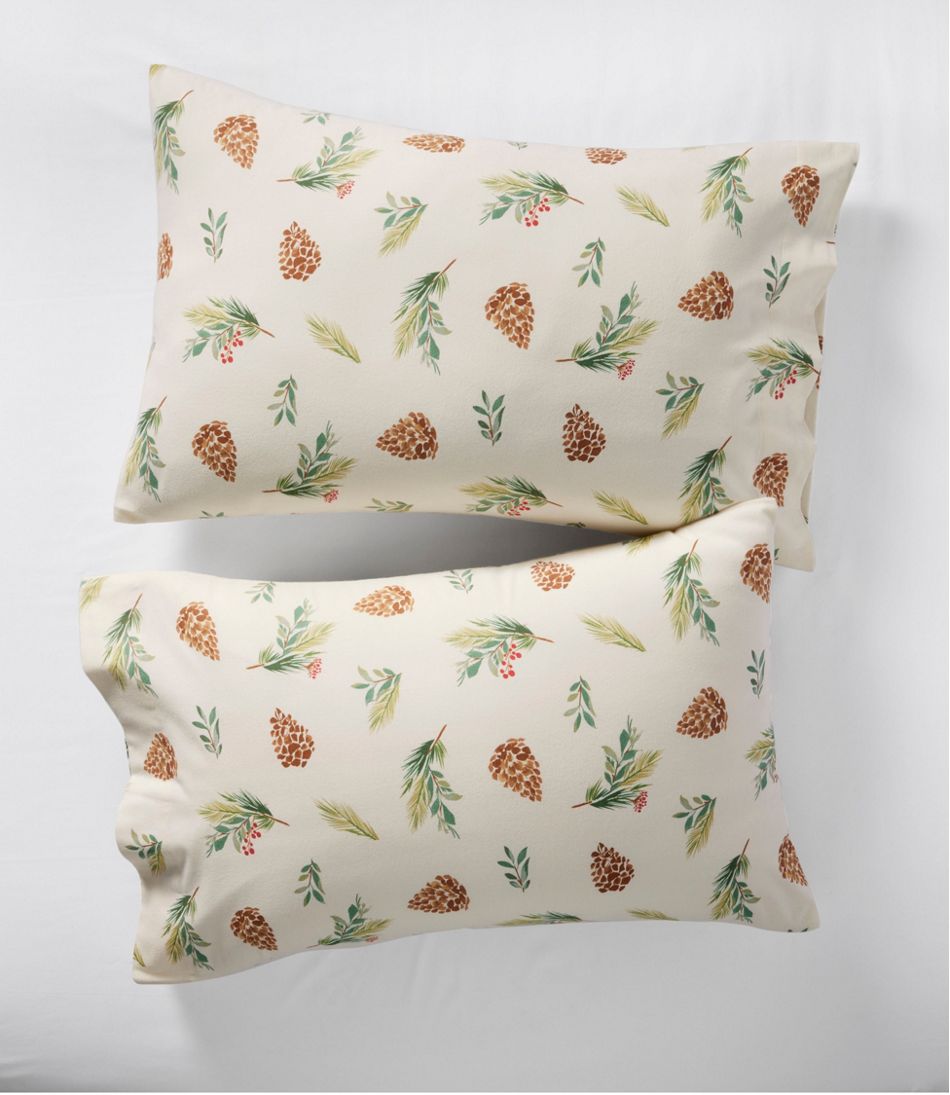 L.L.Bean New | Evergreen Flannel Sheet Collection