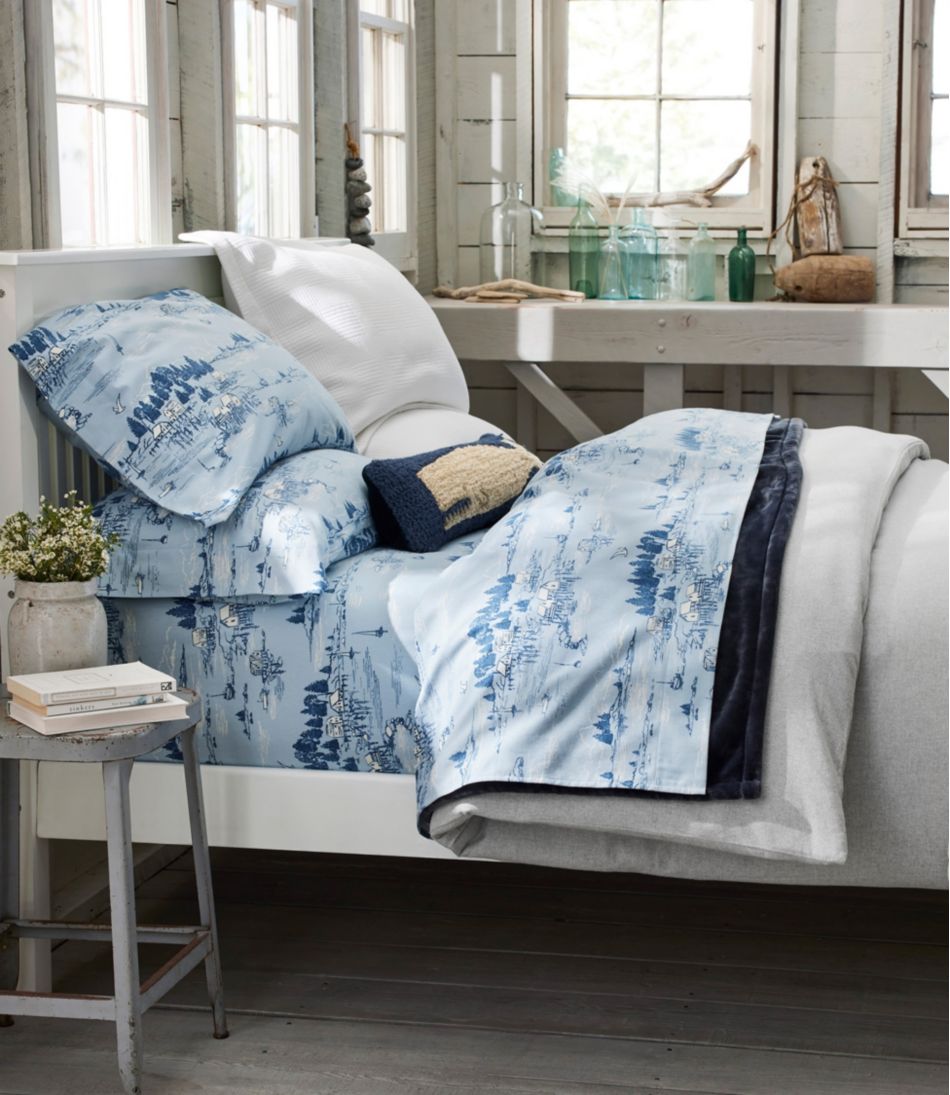 L.L.Bean Discount | Ultrasoft Comfort Flannel Comforter Cover
