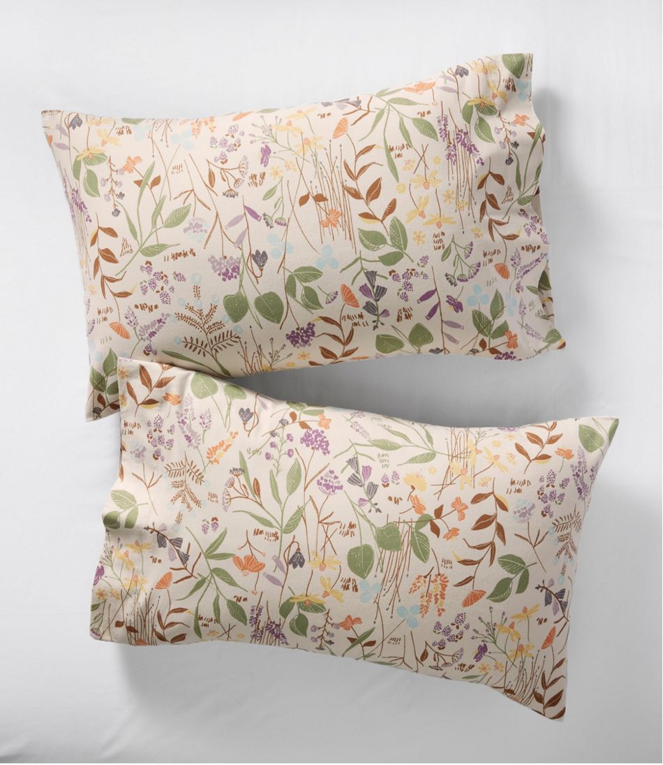 L.L.Bean Outlet | Birch Floral Flannel Sheet Collection