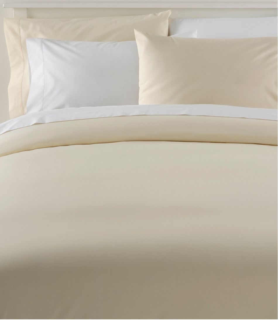 L.L.Bean On Sale | 280-Thread-Count Pima Cotton Percale Comforter Cover Collection