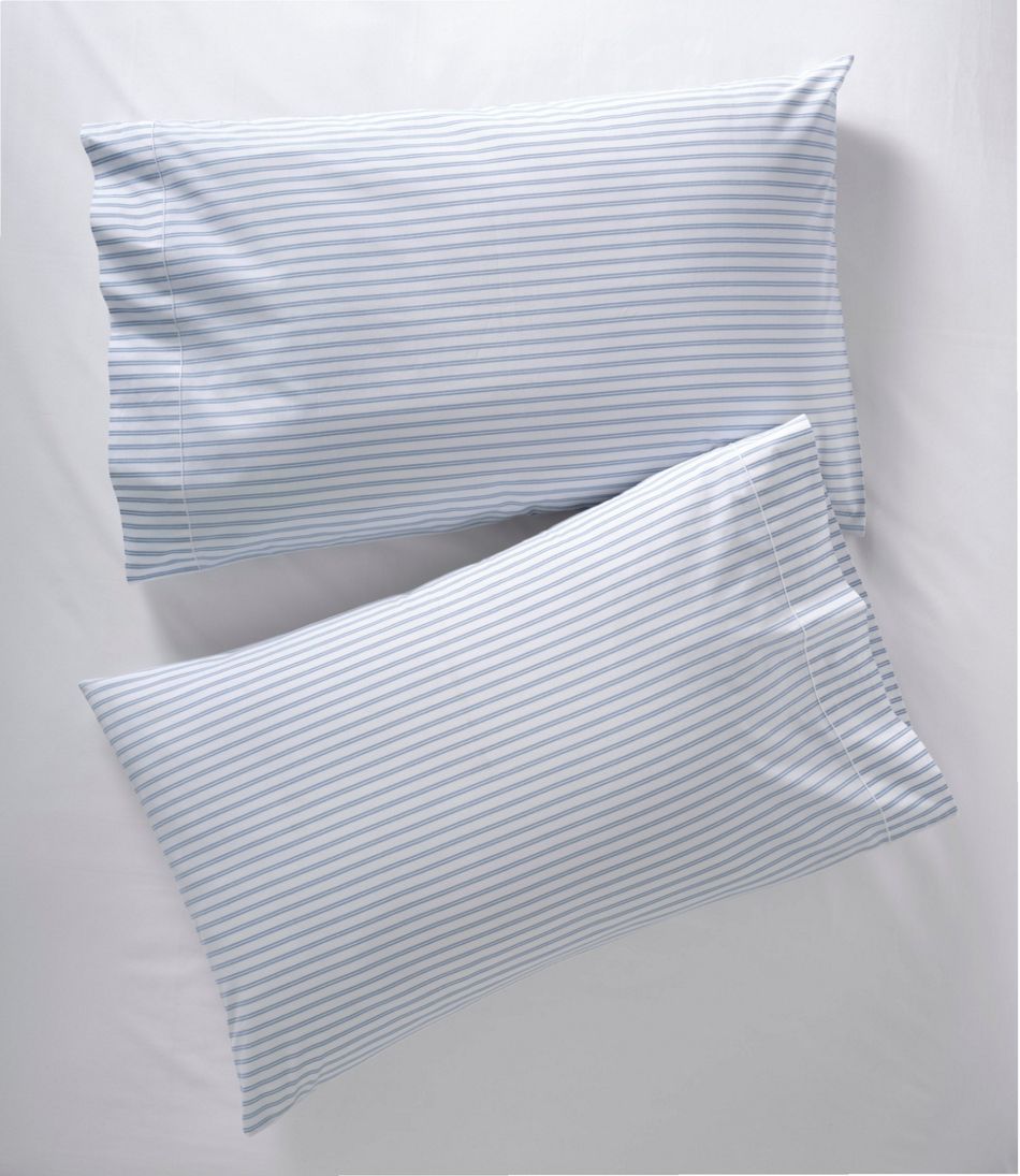 L.L.Bean New | Premium Egyptian Percale Sheet Collection, Stripe