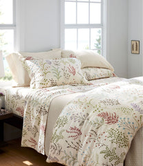 L.L.Bean US | Botanical Floral Flannel Sheet Collection