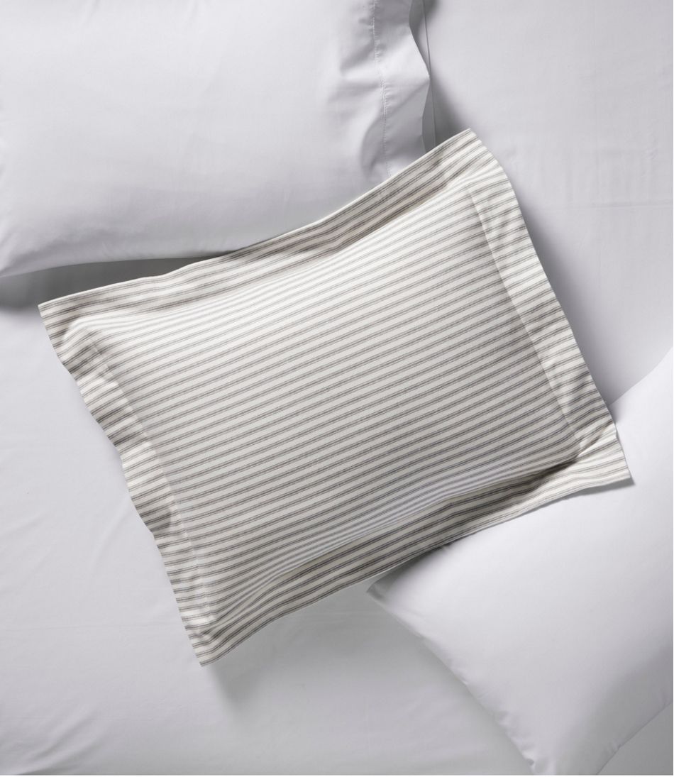 L.L.Bean New | Ultrasoft Comfort Flannel Comforter Cover Collection, Stripe