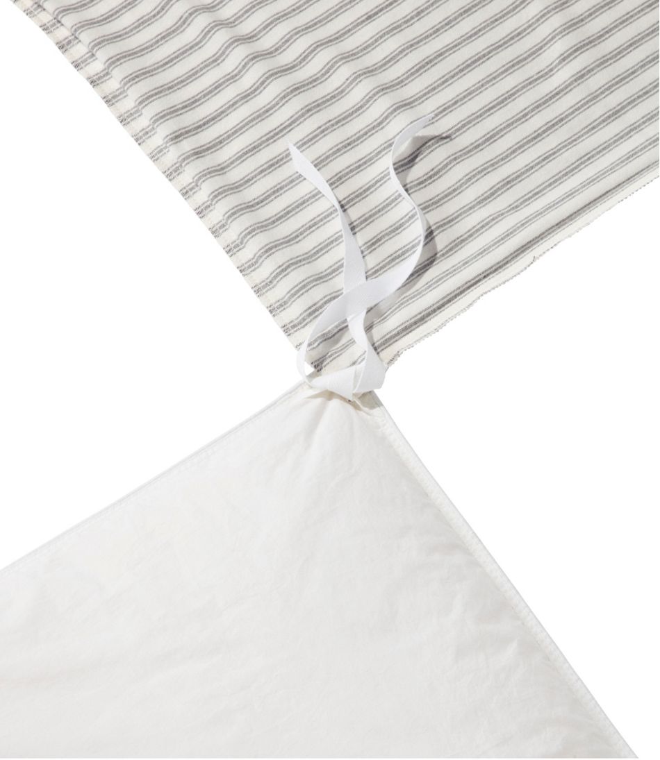 L.L.Bean New | Ultrasoft Comfort Flannel Comforter Cover Collection, Stripe