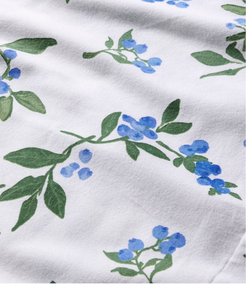 L.L.Bean On Sale | Jess Franks Blueberry Flannel Sheet Collection