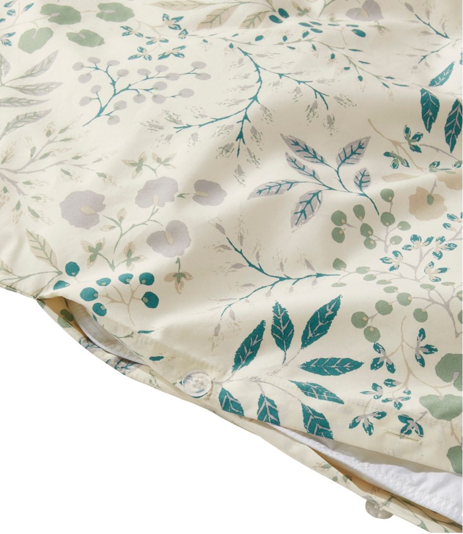 L.L.Bean For Sale | 280-Thread-Count Pima Cotton Percale Comforter Cover Collection, Print