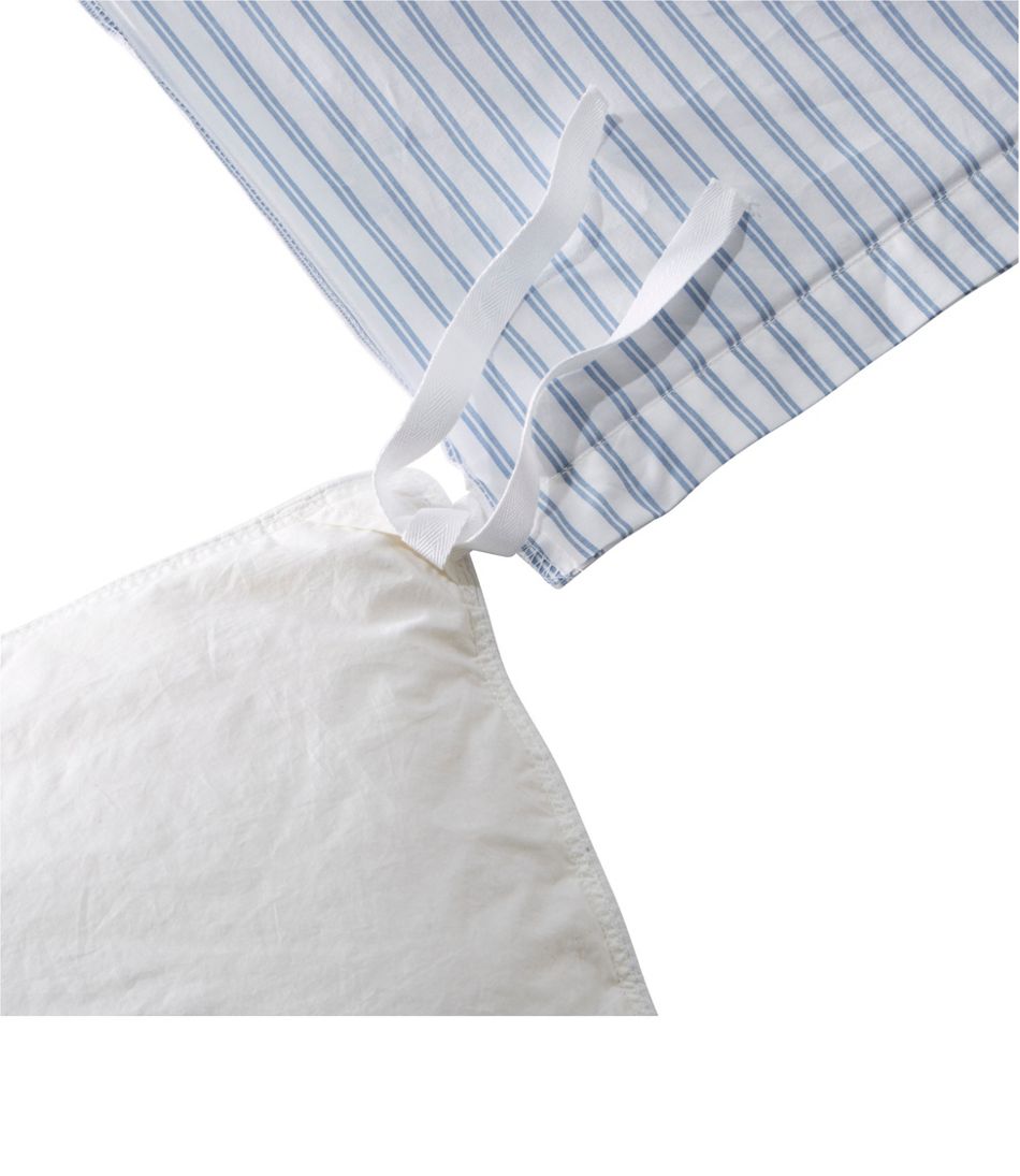 L.L.Bean US | Premium Egyptian Percale Comforter Cover Collection, Stripe