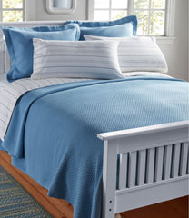 L.L.Bean Sale | Organic Honeycomb Matelassé Bedspread