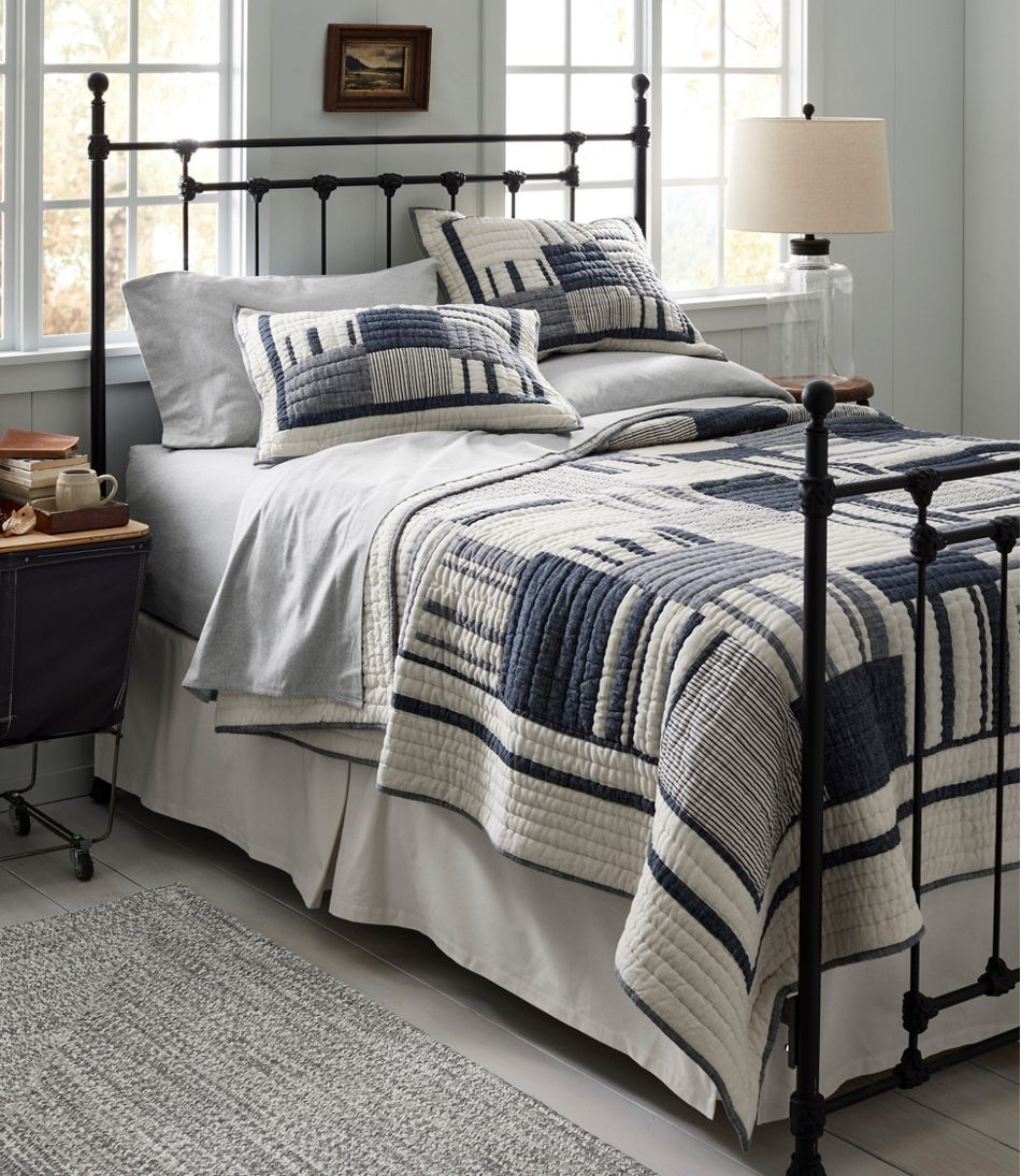 L.L.Bean On Sale | Striped Patchwork Quilt Collection