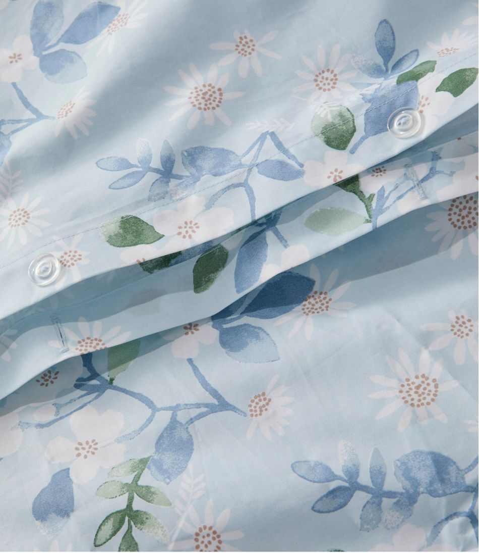 L.L.Bean For Sale | Premium Egyptian Percale Comforter Cover Collection, Daisy