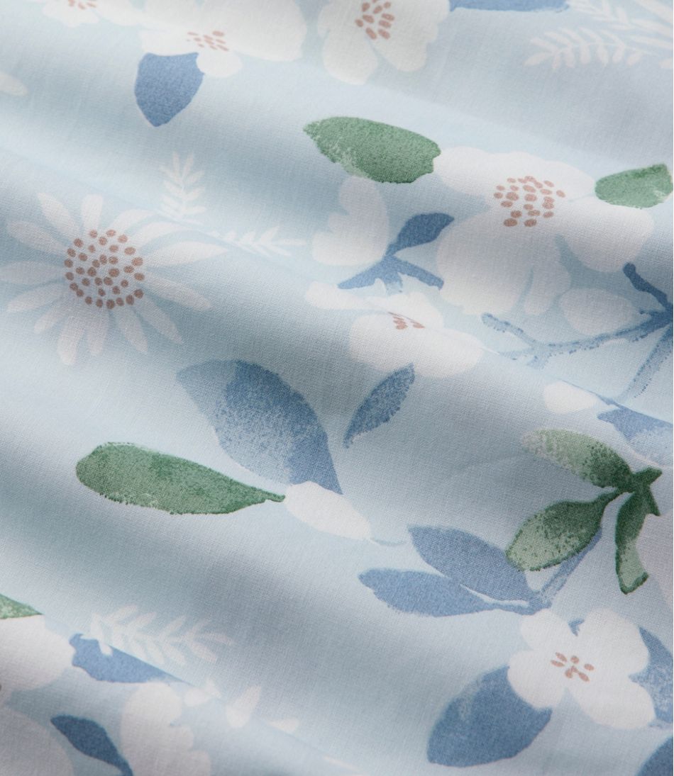L.L.Bean For Sale | Premium Egyptian Percale Comforter Cover Collection, Daisy