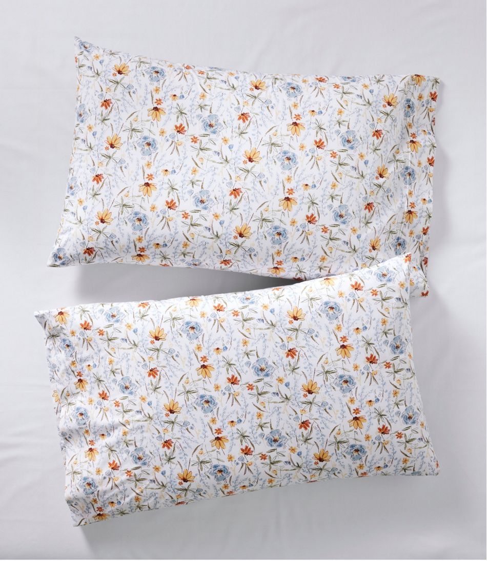 L.L.Bean New | Jess Franks Print Percale Sheet Set Collection
