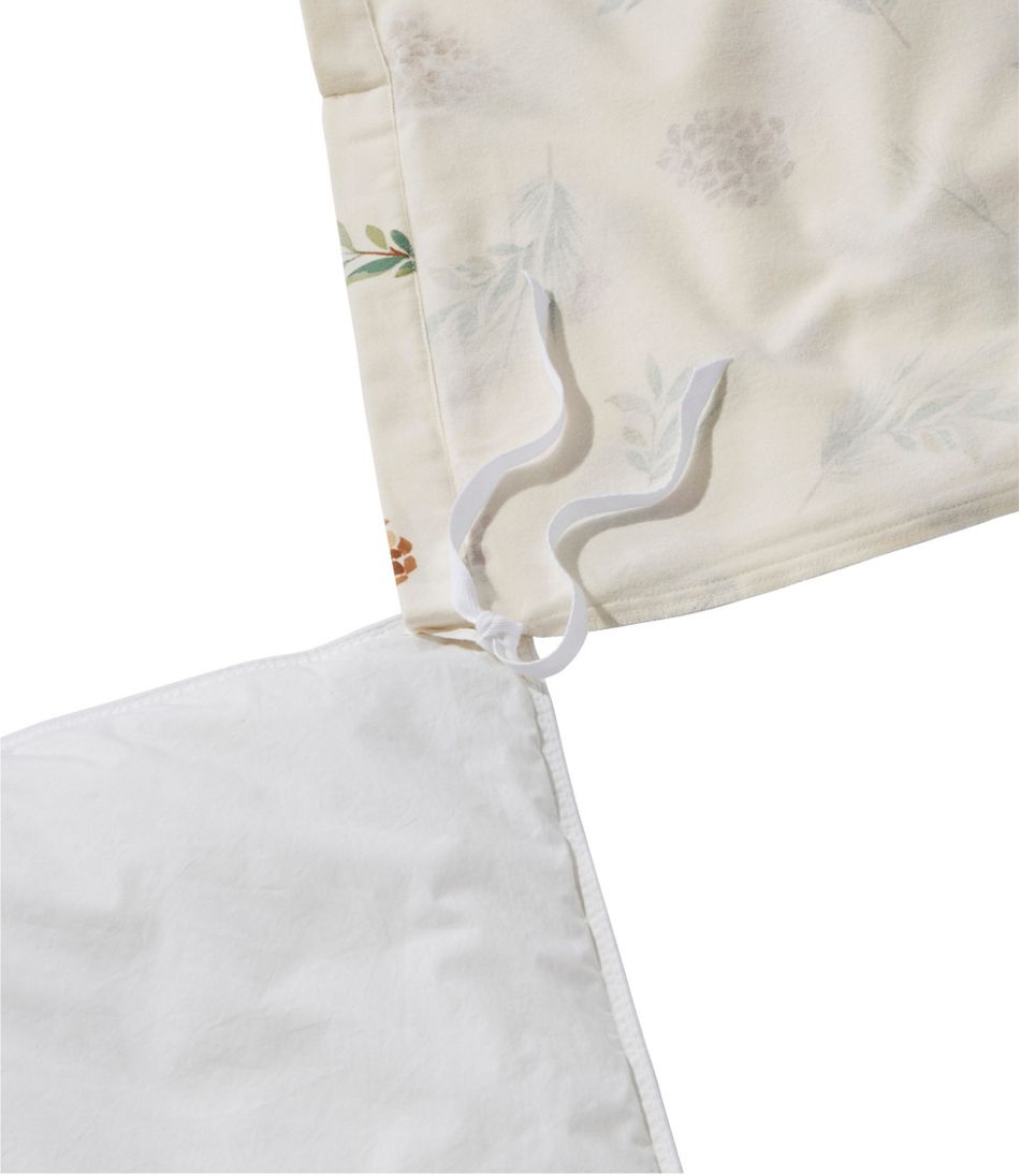 L.L.Bean Online | Evergreen Flannel Comforter Cover Collection