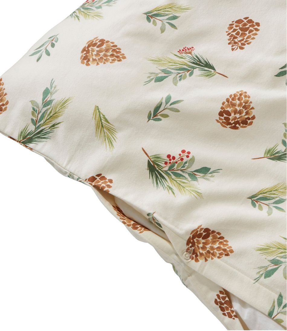 L.L.Bean Online | Evergreen Flannel Comforter Cover Collection