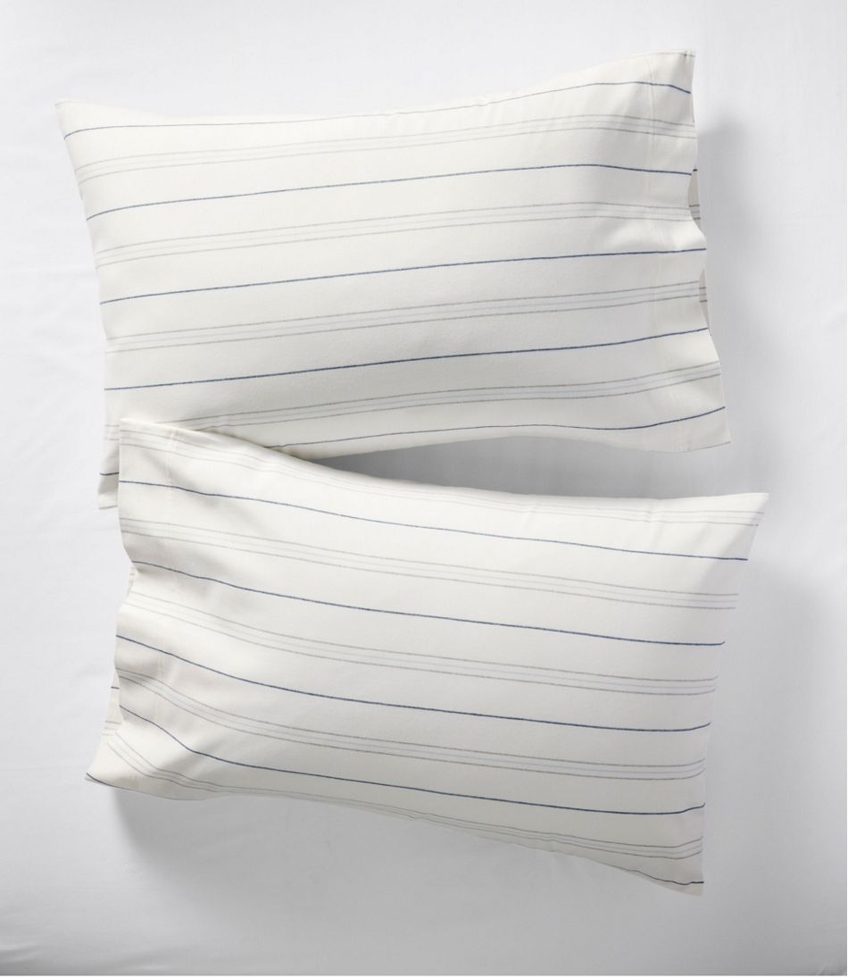 L.L.Bean Outlet | Organic Flannel Sheet Collection, Stripe