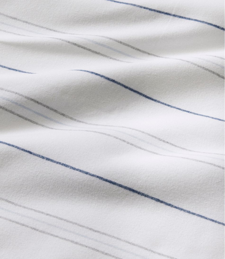 L.L.Bean Outlet | Organic Flannel Sheet Collection, Stripe