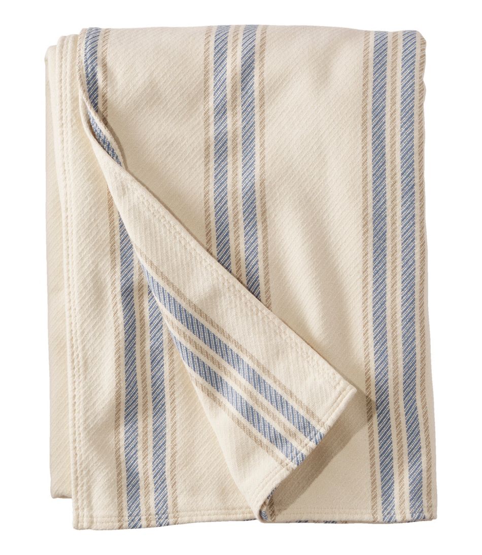 L.L.Bean Sale | Maine Twill Blanket, Stripe
