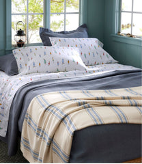 L.L.Bean Sale | Maine Twill Blanket, Stripe