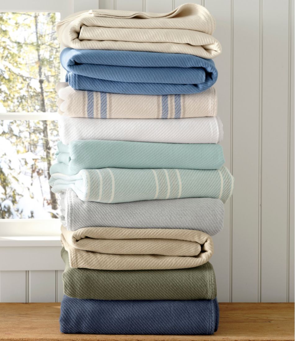L.L.Bean Sale | Maine Twill Blanket, Stripe